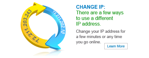 Change your IP address